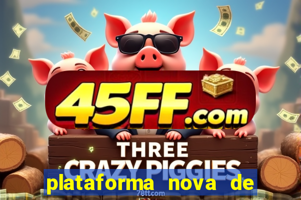 plataforma nova de jogos online